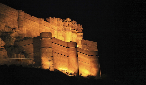 Mehrangarh Fort, Jodhpur at night