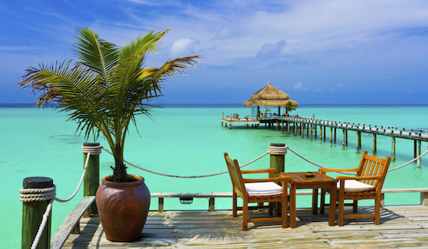 Cafe on the beach