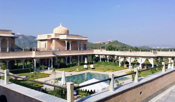 A beautiful view of the central courtyard © Bujera Fort