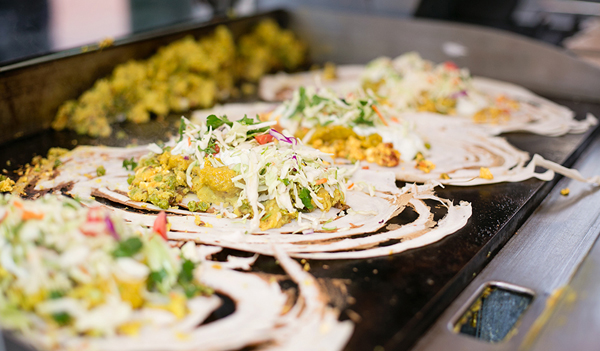 Operating across two stalls, The Dosa Brothers turn out quick, casual - and delicious - dosas © The Dosa Brothers