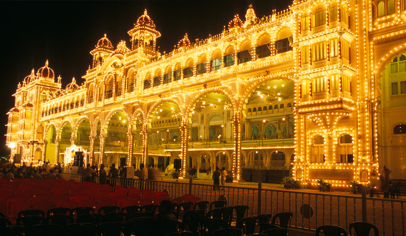 Landmarks in India | Mysore Palace