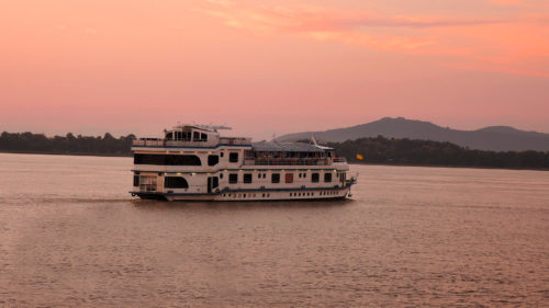 River boat cruise in Assam India