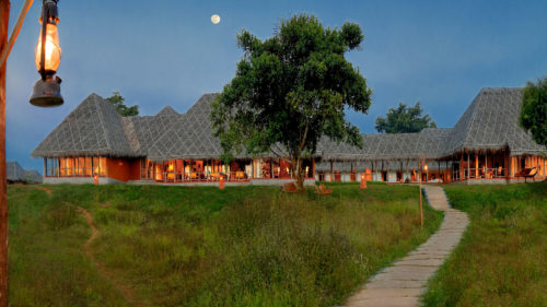 Outside view of Orange County Kabini Resort