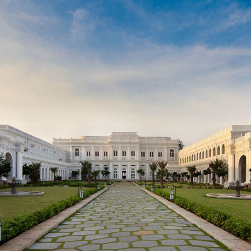 Courtyard at Taj Falaknuma Palace