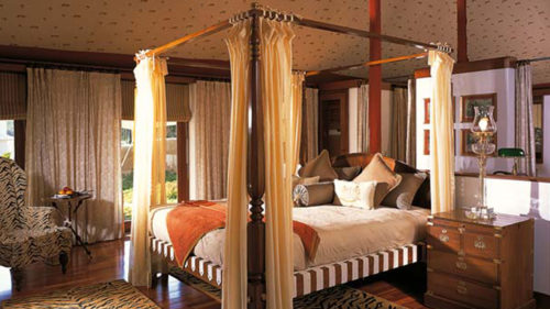 Bedroom at The Oberoi Vanyavilas