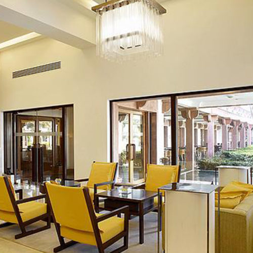 The looby at the Trident Agra