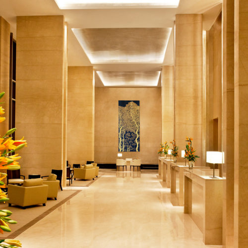 Trident Hyderabad hallway